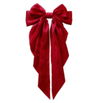 Dramatic Crimson French Barrette