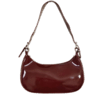 Glossy 90s Minimalist Hobo Bag